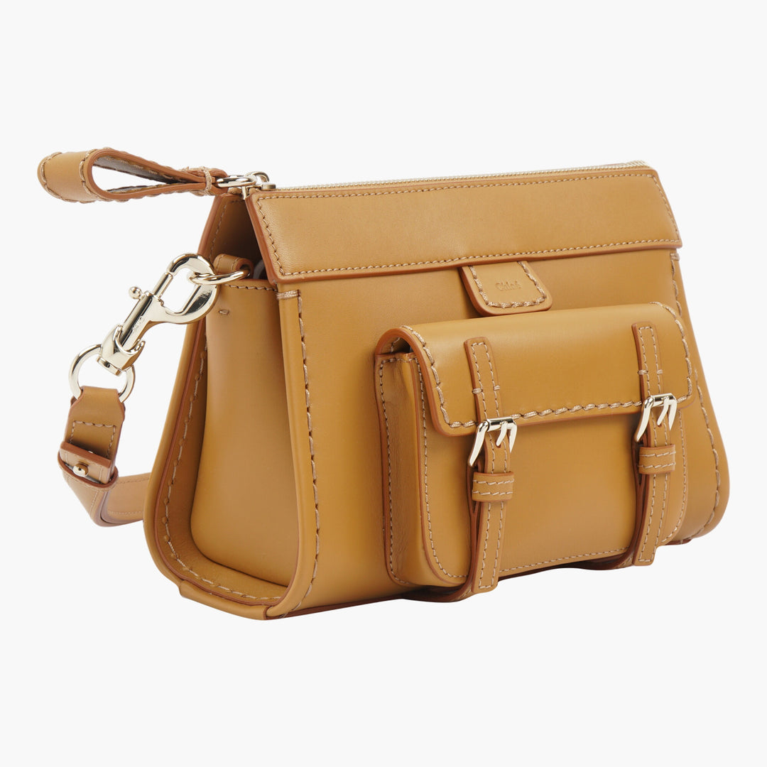 Borsa Chloè in pelle marrone chiaro - Accessorio di moda di lusso per donne moderne