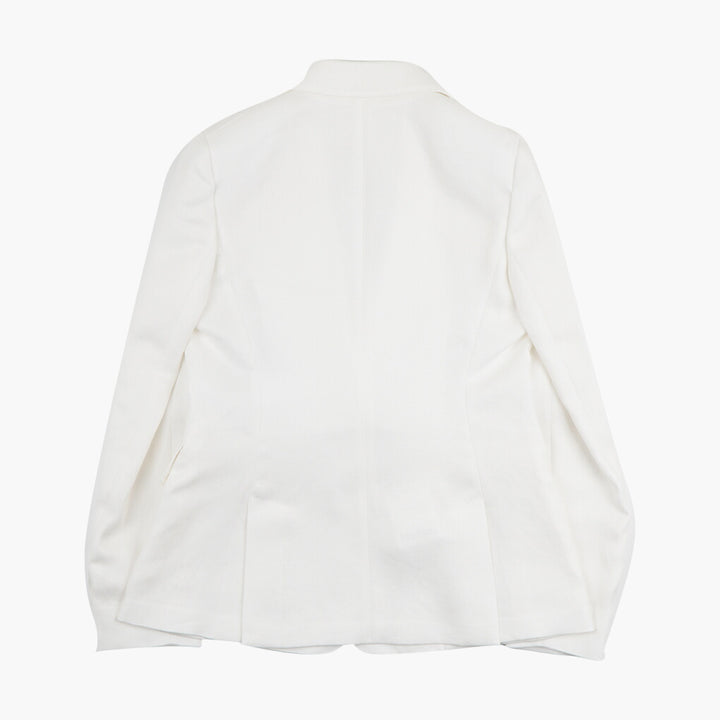 Max Mara White Tailored Jacket - Elegant & Versatile