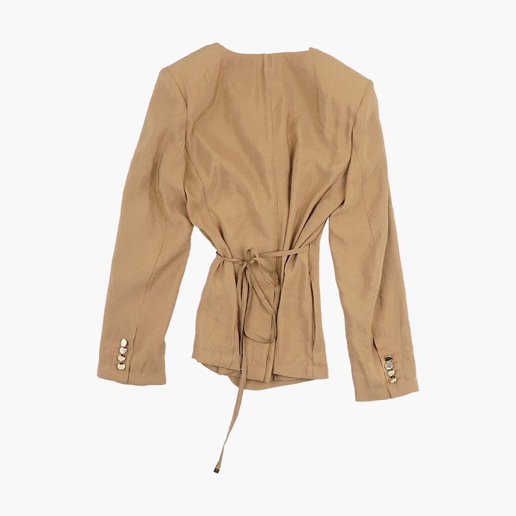 Max Mara Light Brown Jacket - Timeless Elegant Design