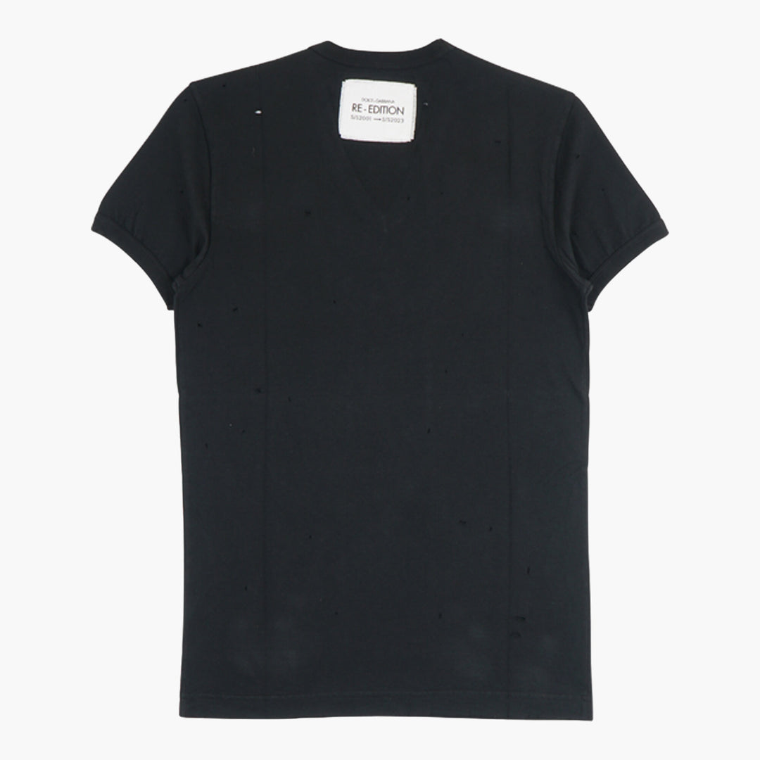 Dolce & Gabbana Black T-shirts and Polos - Made in Italy Luxury Fashion