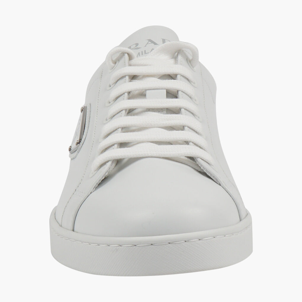 Prada Men's White Sneakers - Made in Italy, Premium Comfort & Luxury