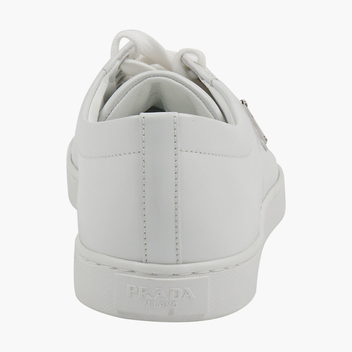 Prada Men's White Sneakers - Made in Italy, Premium Comfort & Luxury