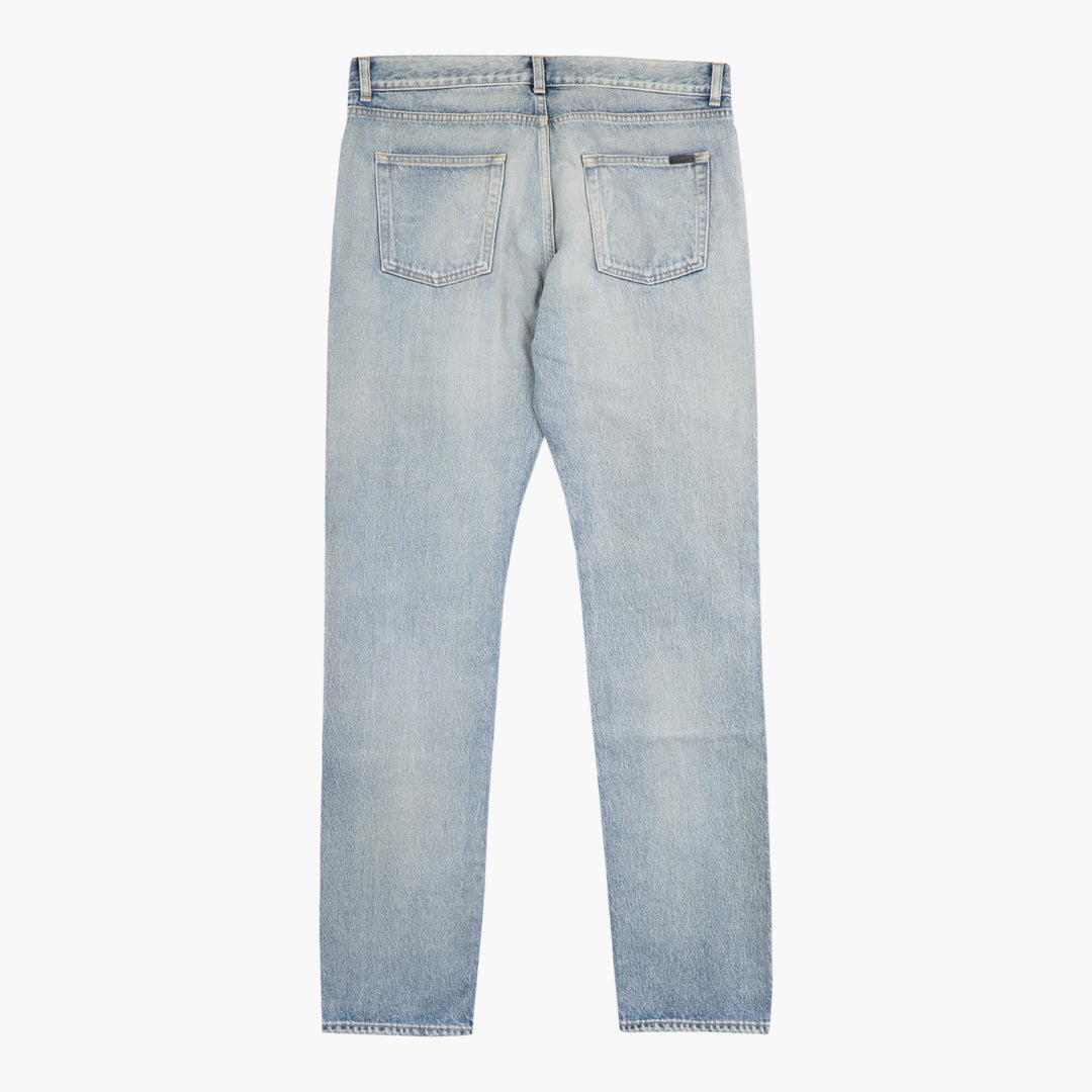 Saint Laurent Men's Classic Denim Jeans - Made in Italy