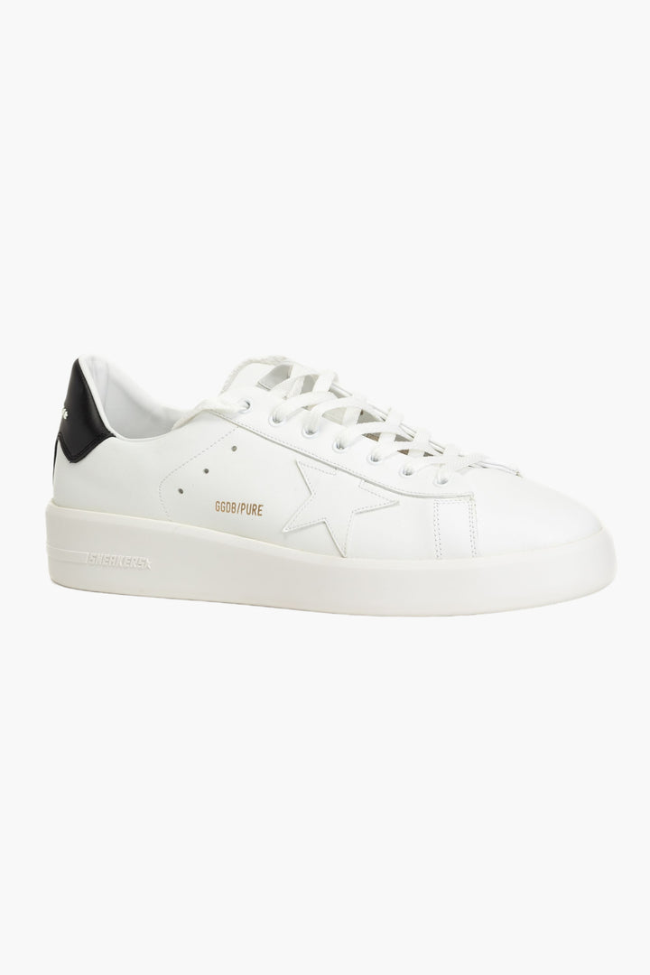 Golden Goose White Sneakers with Iconic Star Logo