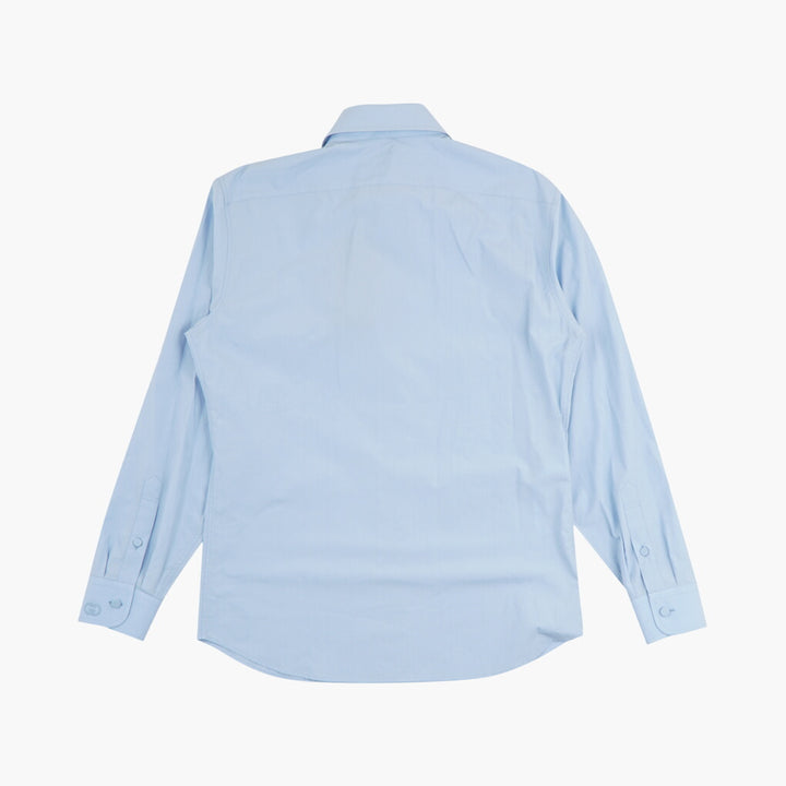 Camicia in cotone blu Gucci