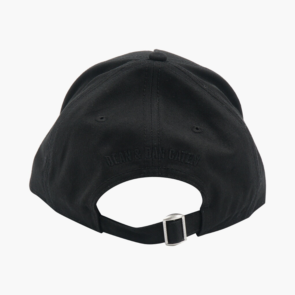 Dsquared2 Black ICON Hat - Stylish and Durable Accessory for Any Outfit