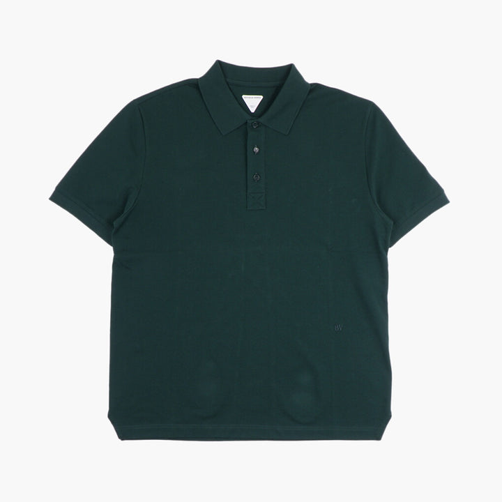 Bottega Veneta Green Polo Shirt - Luxury Italian Fashion