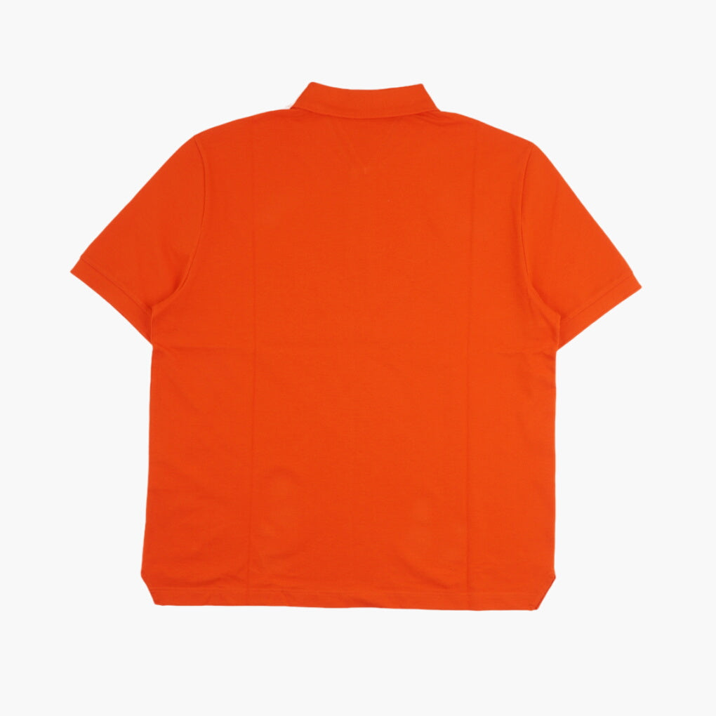 Bottega Veneta Men's Orange Polo Shirt - Italian Luxury Fashion