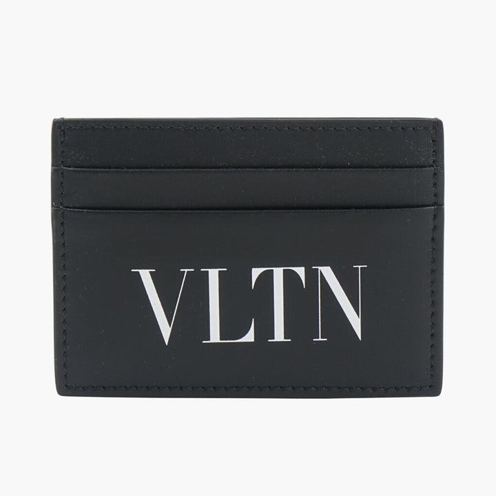 Valentino Black Wallet with VLTN Logo