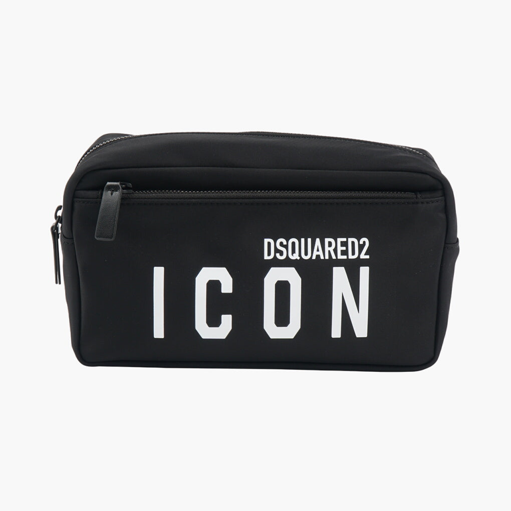 Dsquared2 Black Bag with Icon Logo - Stylish and Durable