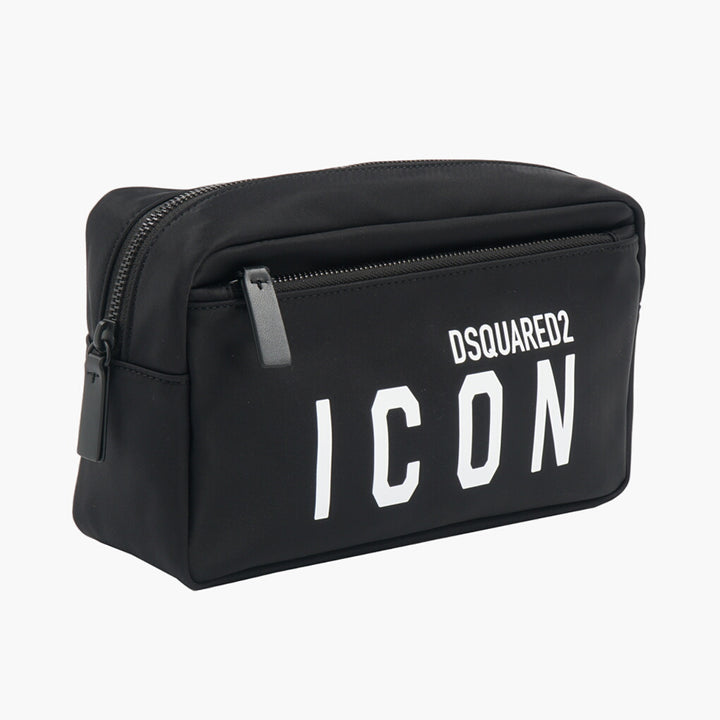 Dsquared2 Black Bag with Icon Logo - Stylish and Durable