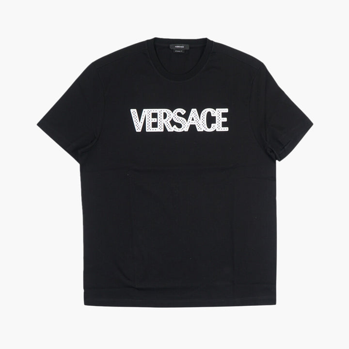 Versace Black T-shirts and Polos