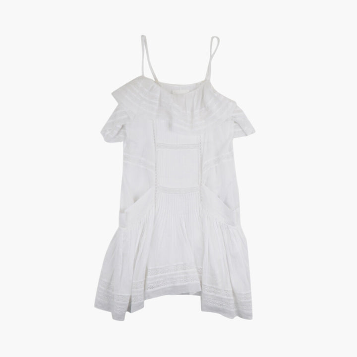 Isabel Marant Elegant White Dress with Chic Design and High-Quality Fabric