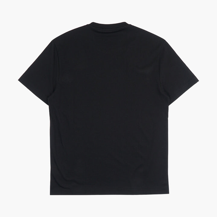 Versace Black T-shirt with Bold Graphic Design Elements - Made in Italy