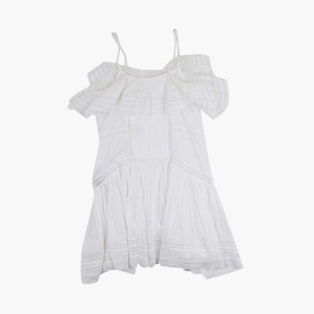 Isabel Marant Elegant White Dress with Chic Design and High-Quality Fabric