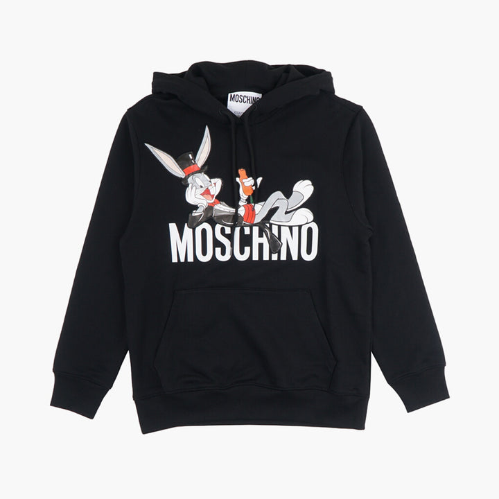 Maglioni Moschino con stampa personaggi dei cartoni animati - Nero-Multi