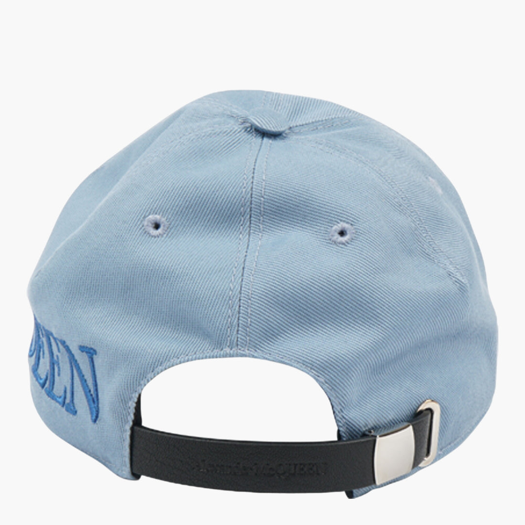 Alexander McQueen Blue Hat - Luxury Crafted in Italy