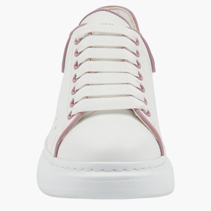 Sneakers Alexander McQueen da donna bianche-verdi-rosa con suola esagerata