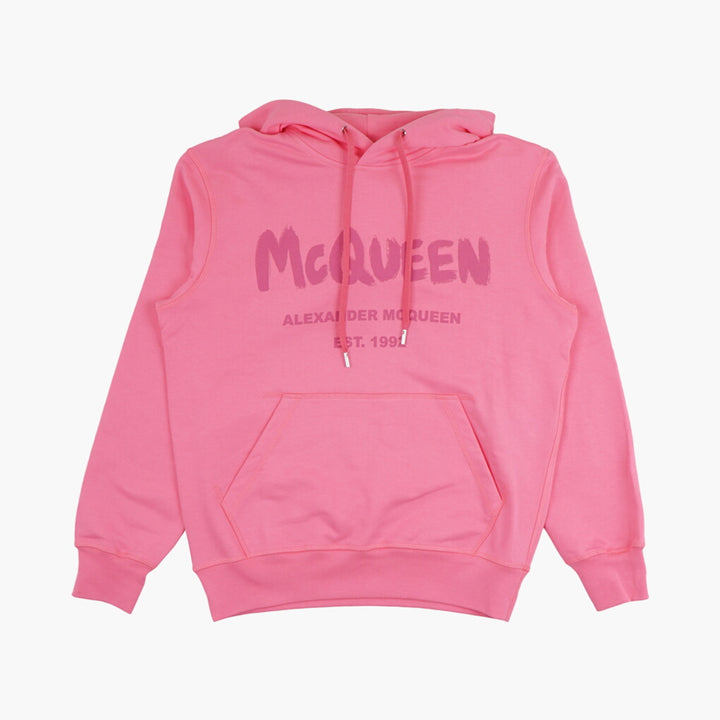 Alexander McQueen Pink Sweater with Iconic Logo - Made in Italy