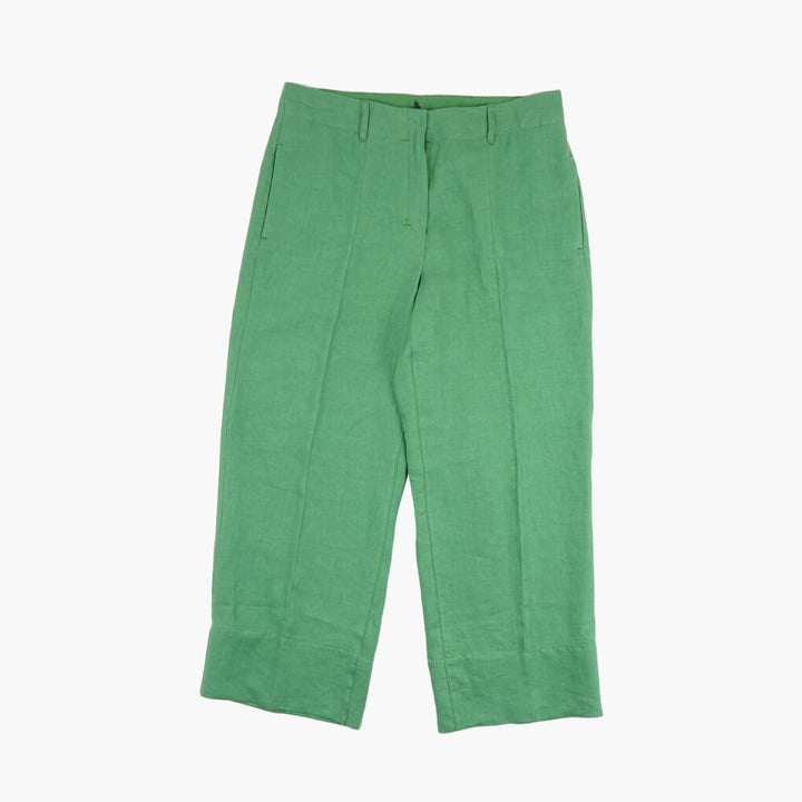 Pantaloni eleganti verdi Max Mara per occasioni casual e formali