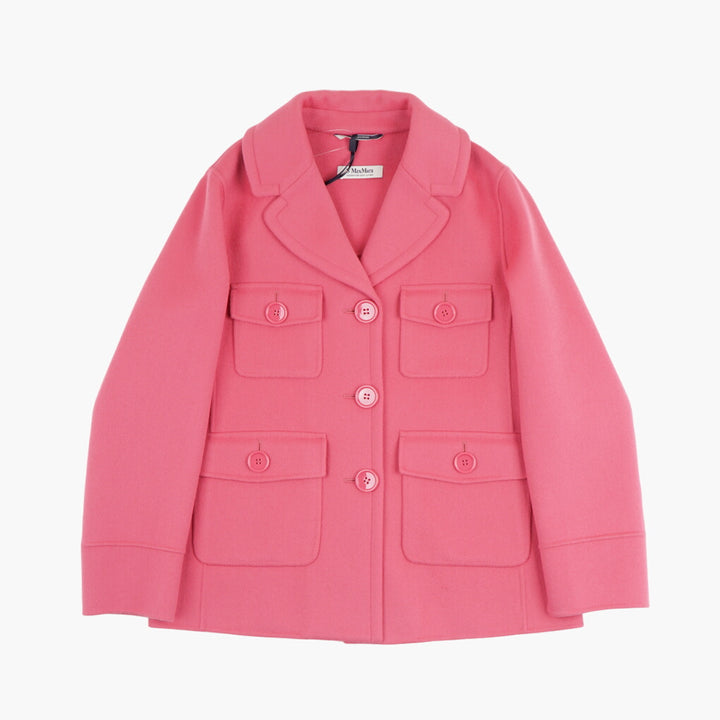 Max Mara Elegant Pink Coat