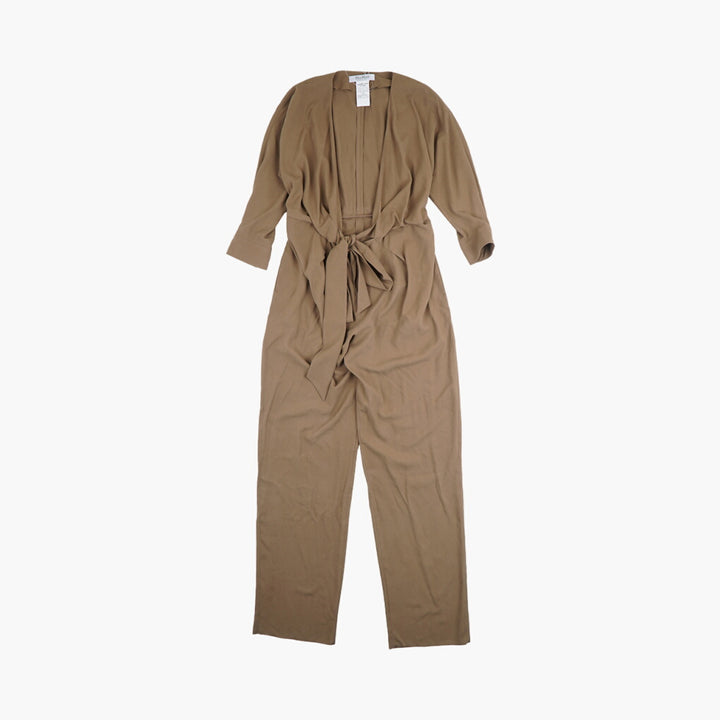 Max Mara Elegante Abito Marrone con Silhouette Lusinghiera