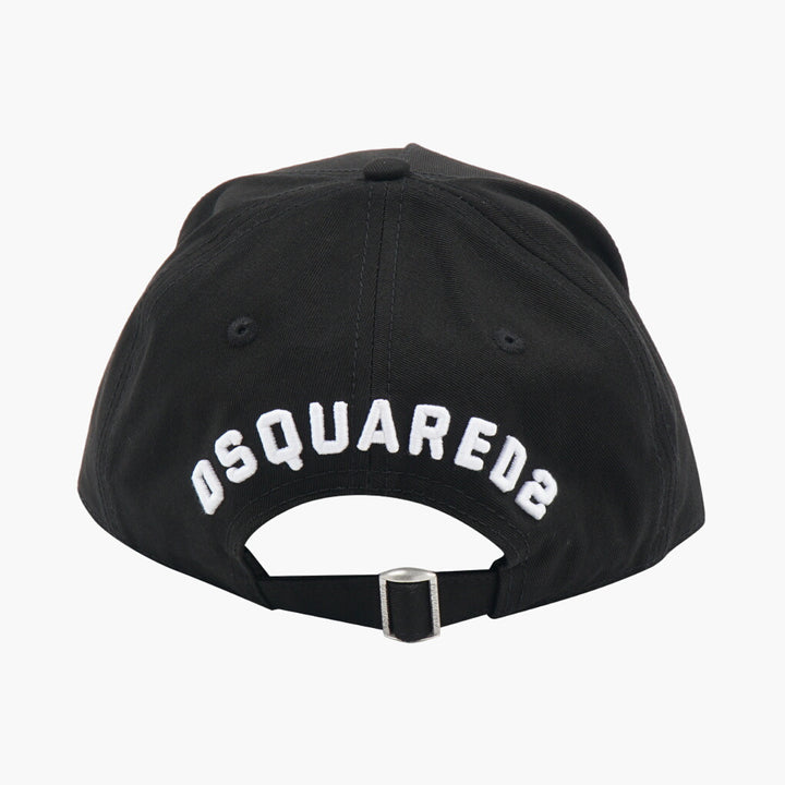 Dsquared2 Black Icon Hat - Bold and Stylish Design