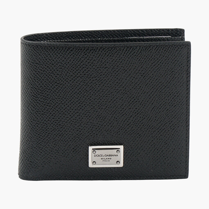 Dolce & Gabbana Black Leather Wallet - Made in Italy, Luxury and Durable Design