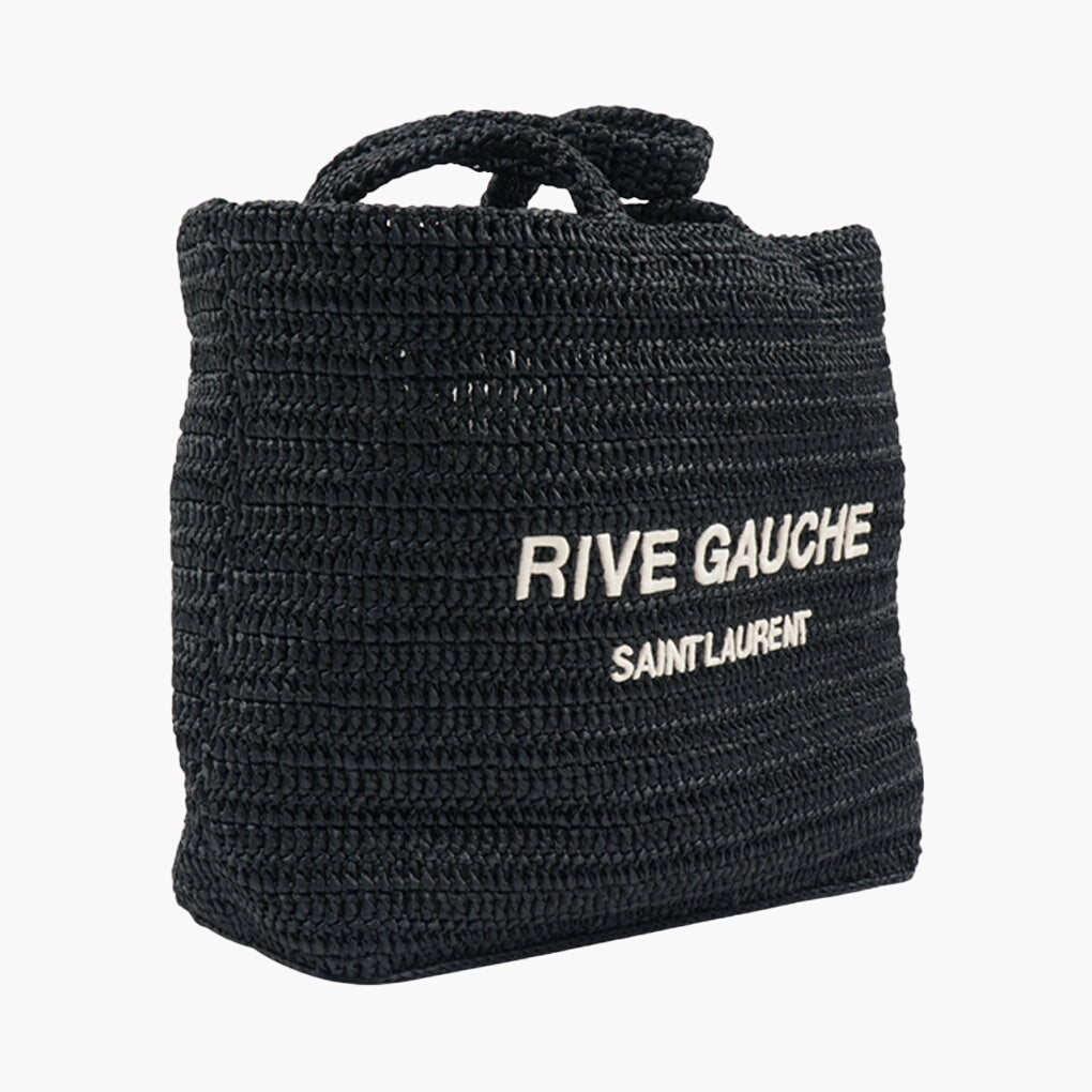 Saint Laurent Black Rive Gauche Bag