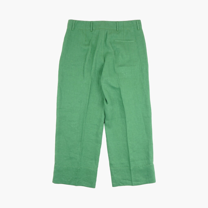 Max Mara Elegant Green Trousers for Casual and Formal Occasions