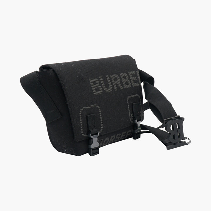 Burberry Black Bag - Sleek Design with Ample Storage & Adjustable Strap