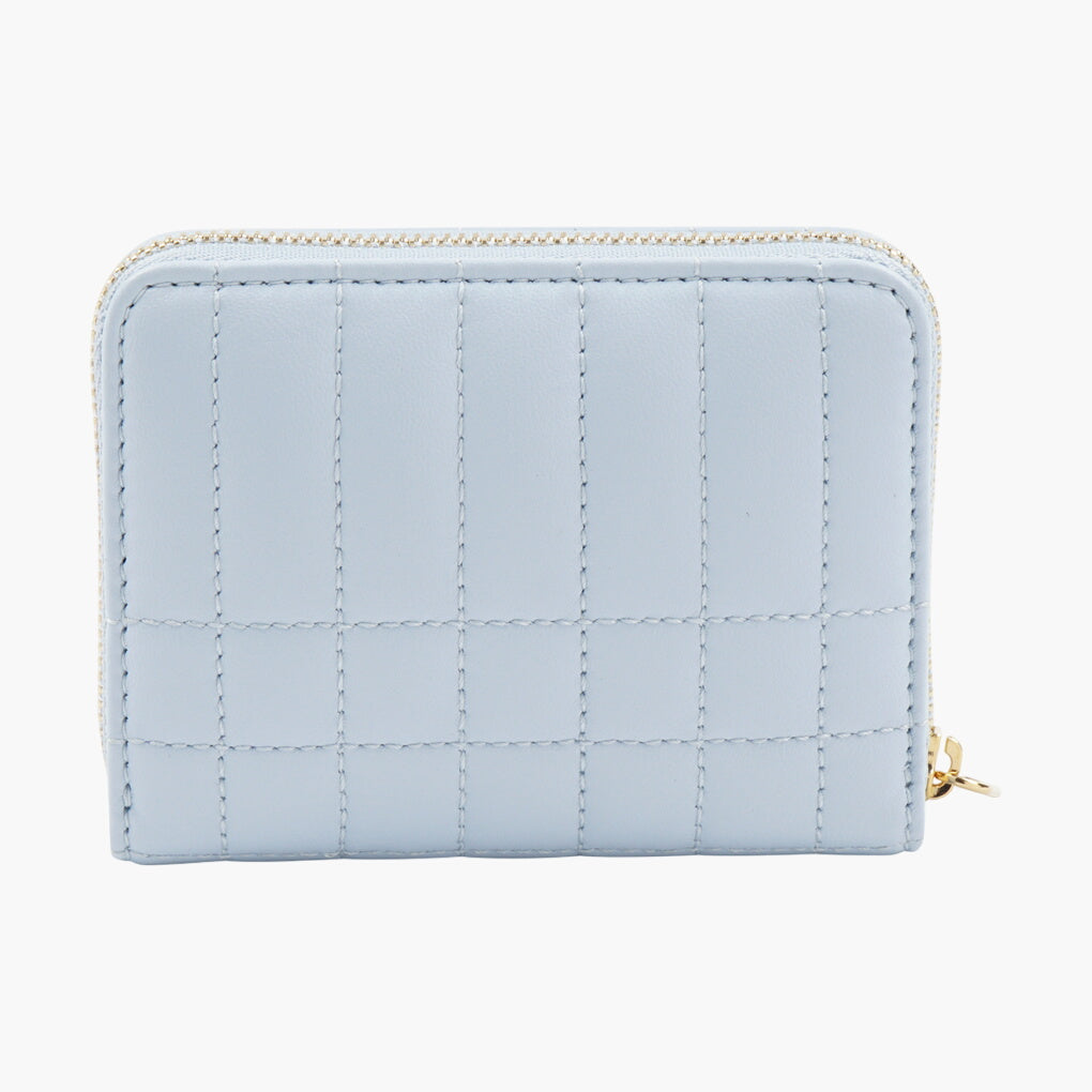 Burberry Lola quilted wallet Pale Blue