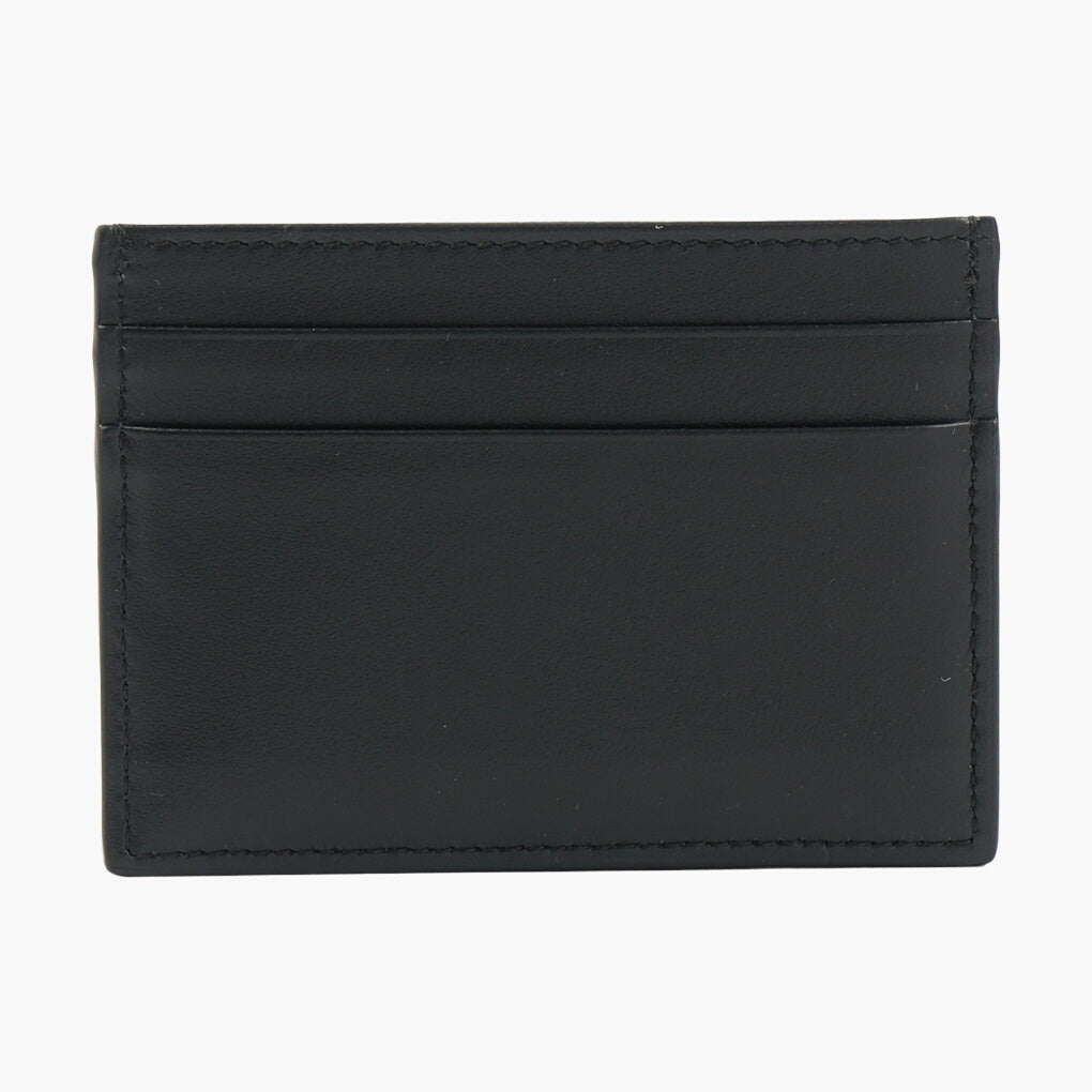 Dolce & Gabbana Black Leather Wallet with DG Logo - Made in Italy