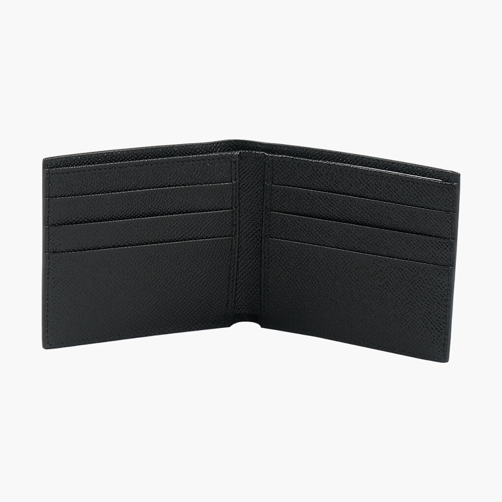 Dolce & Gabbana Black Leather Wallet - Made in Italy, Luxury and Durable Design