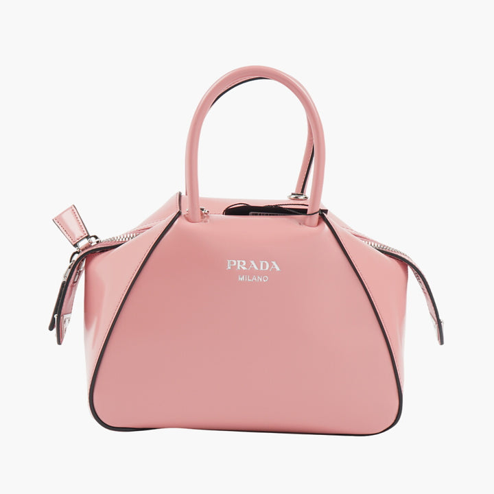 Prada Bags Elegant Pink Designer Handbag - Made in Italy