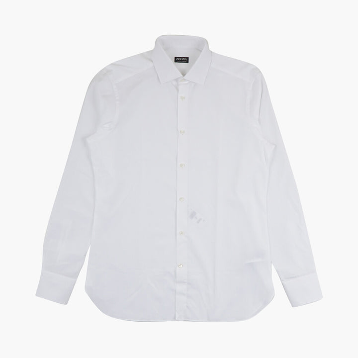 Z Zegna White Shirt - Premium Quality, Versatile Design for Formal and Casual Wear