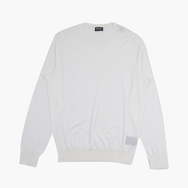 Z Zegna Sweaters White