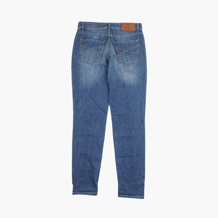 Brunello Cucinelli High-Quality Denim Jeans - Timeless & Versatile Design