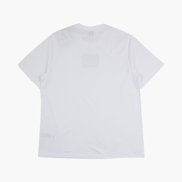 Burberry White T-shirt or Polo with Classic Logo - Premium Soft Fabric