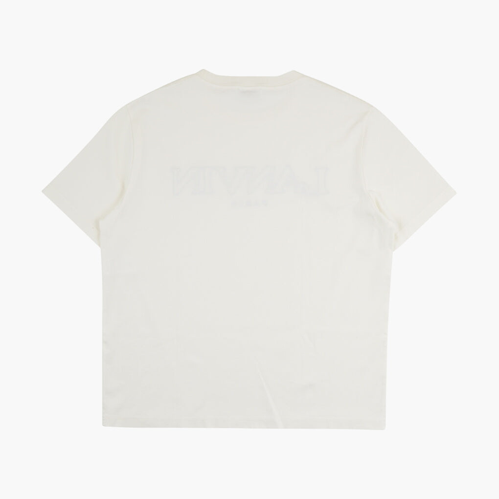 Lanvin Ivory-Multi T-Shirts and Polos Collection - Classic Logo Design