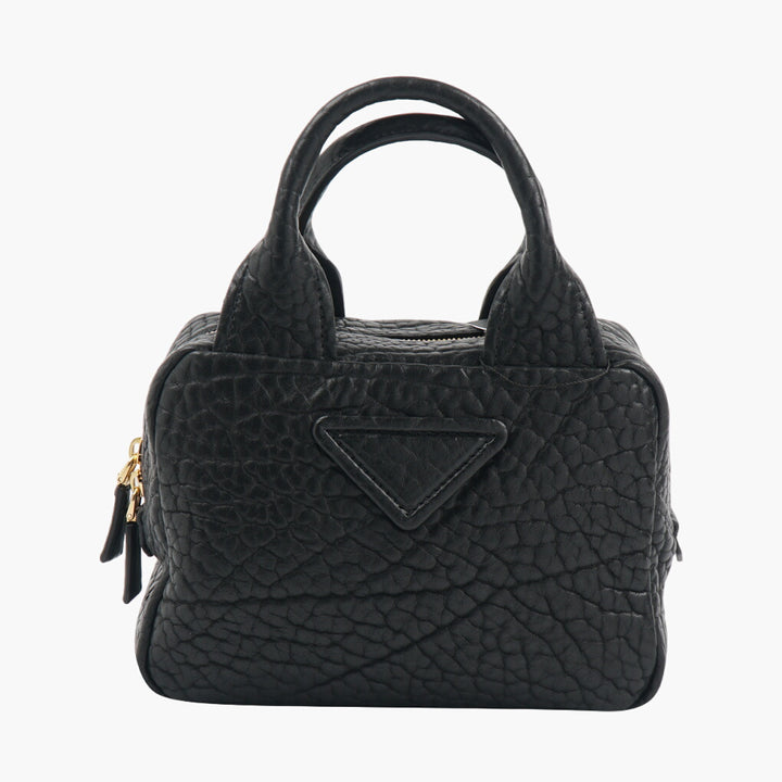 Prada Black Bag  with Gold Accents