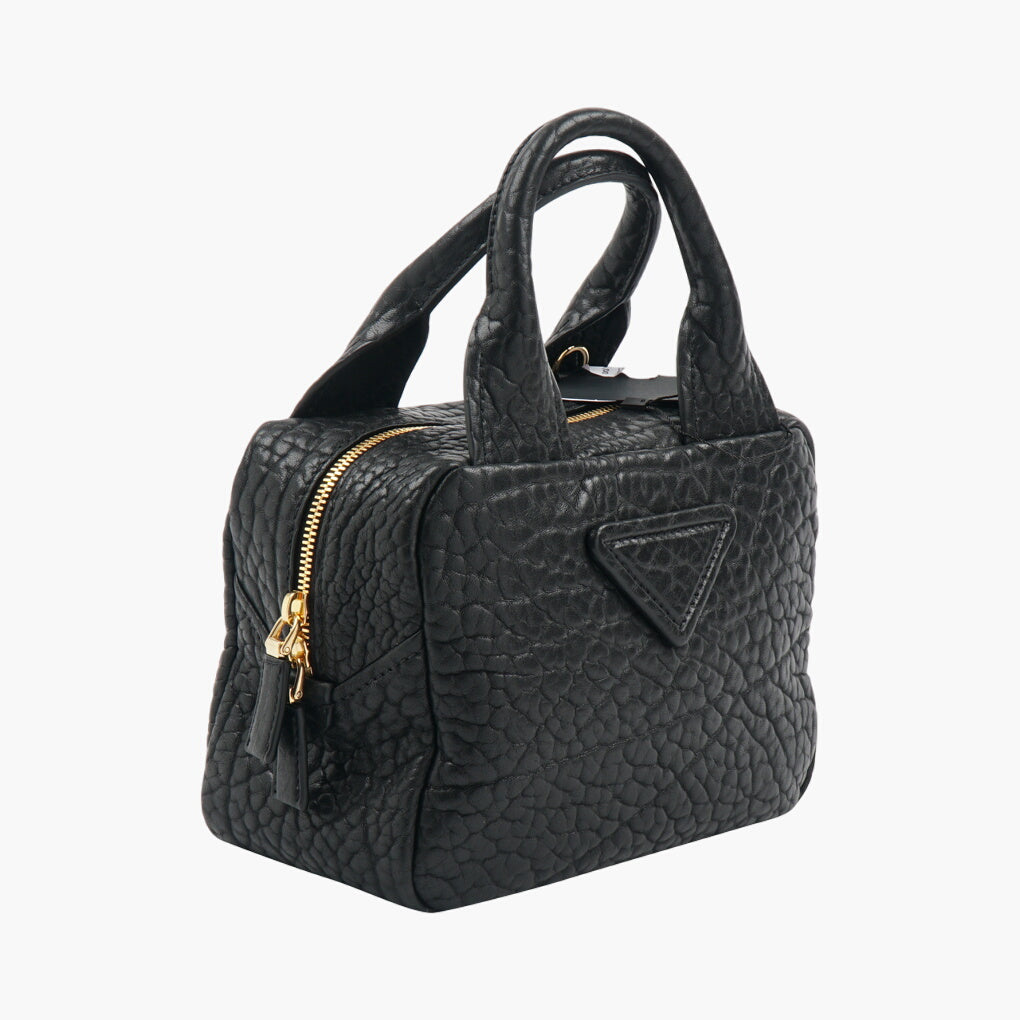 Prada Black Bag  with Gold Accents