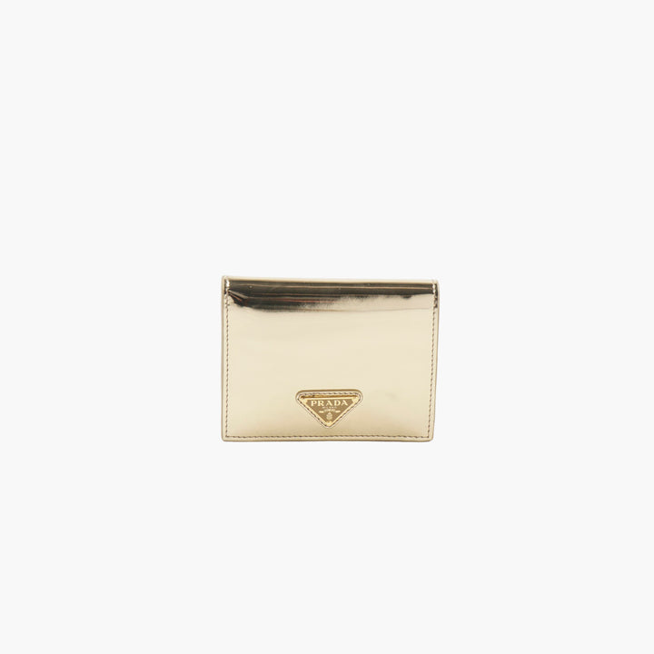 Prada Golden Wallet – Luxurious Italian Craftsmanship