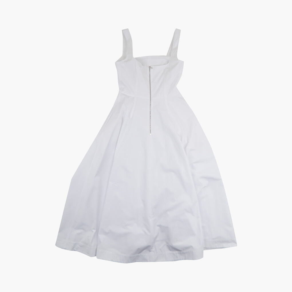 Max Mara Elegant White Dress - Timeless and Luxurious Design