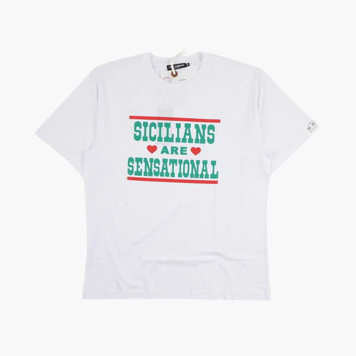 Dolce & Gabbana "Sicilians are Sensational" T-shirts and Polos - Made in Italy