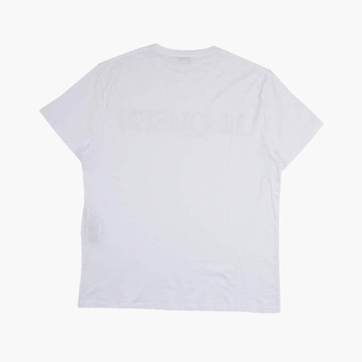 Alexander McQueen White T-shirts and Polos - Made in Italy, High-Quality Fabric, Elegant Logo Design