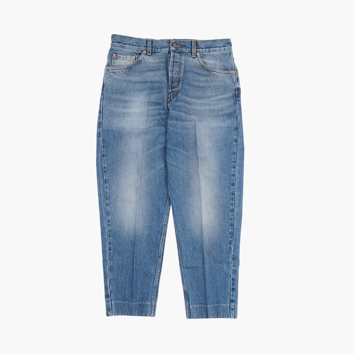 Gucci Jeans Denim - Jeans di design italiano di alta qualità con lavaggio blu classico