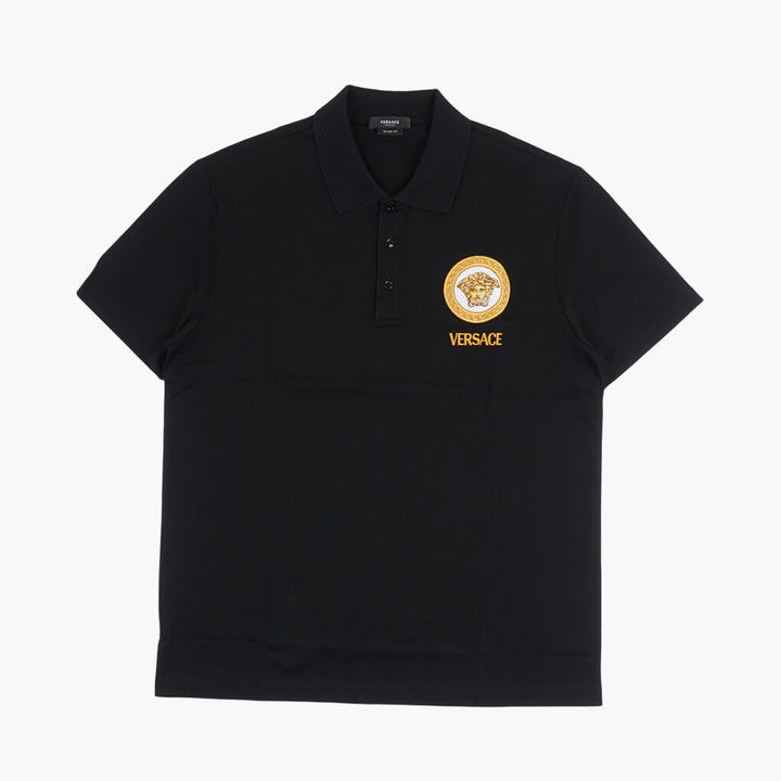 Versace Black-Multi T-shirts and Polos for Men