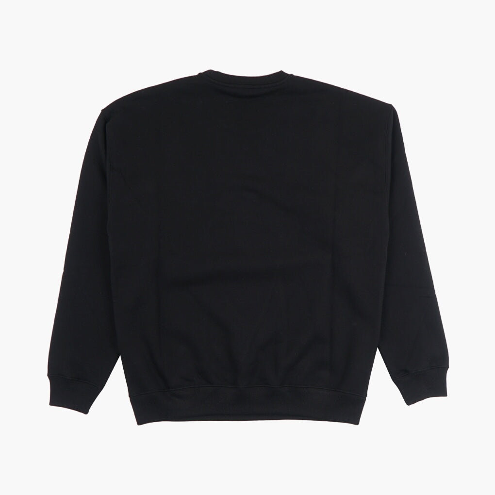 Versace Black Sweater with Iconic Logo - Made in Italy