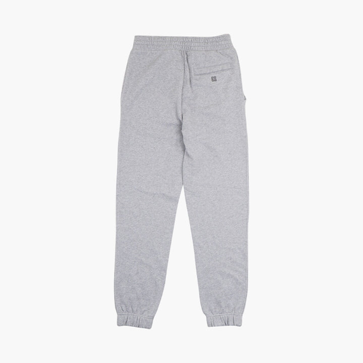 Givenchy Trousers - Grey-Black Iconic Branding with Elastic Waistband